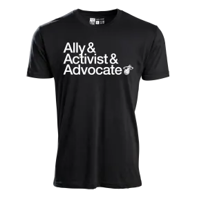 Court Culture Ally/Activist/Advocate Men's Tee