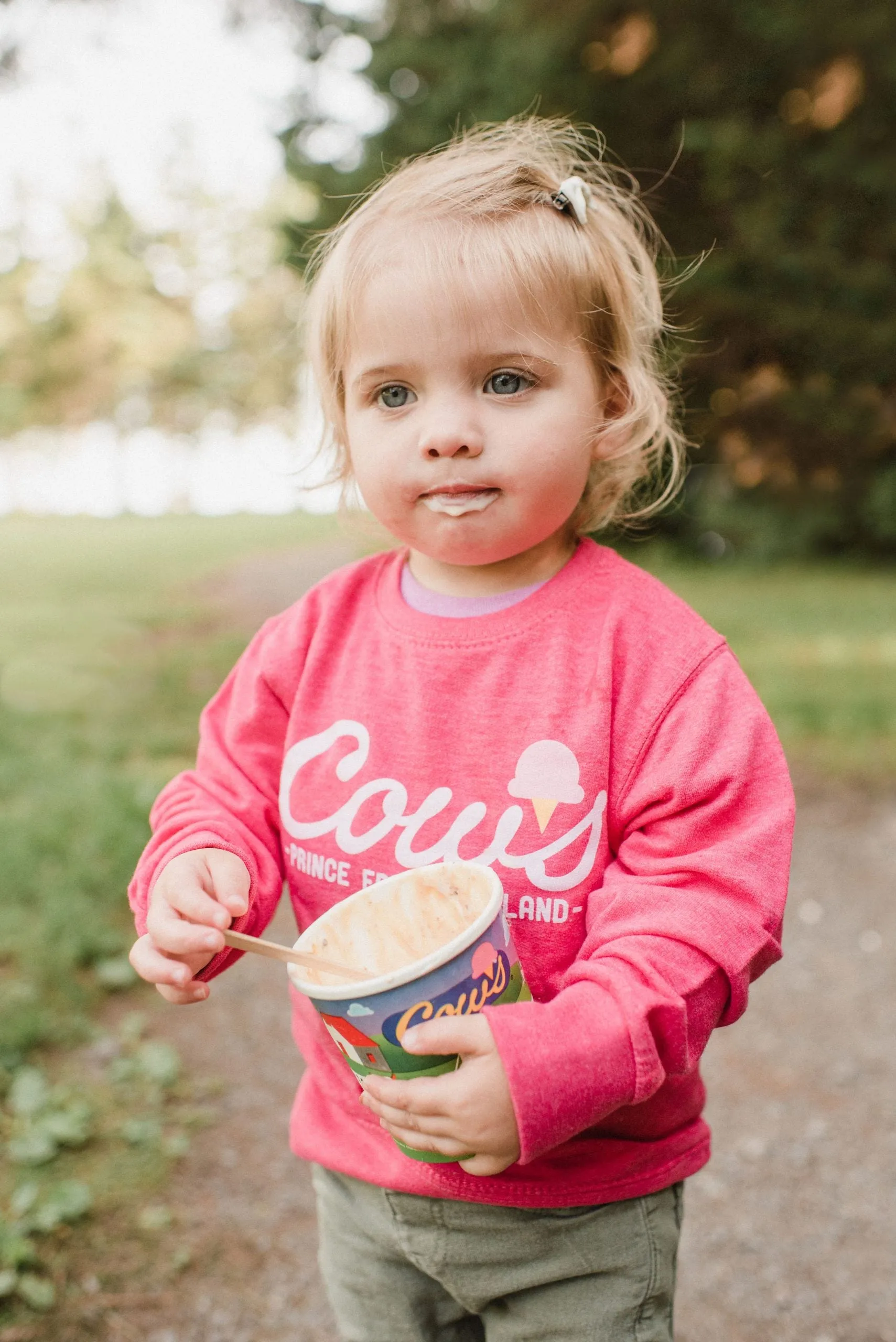 COWS Logo Kids Crewneck