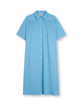 Crinckle Pop Canaria Dress, Alaskan Blue