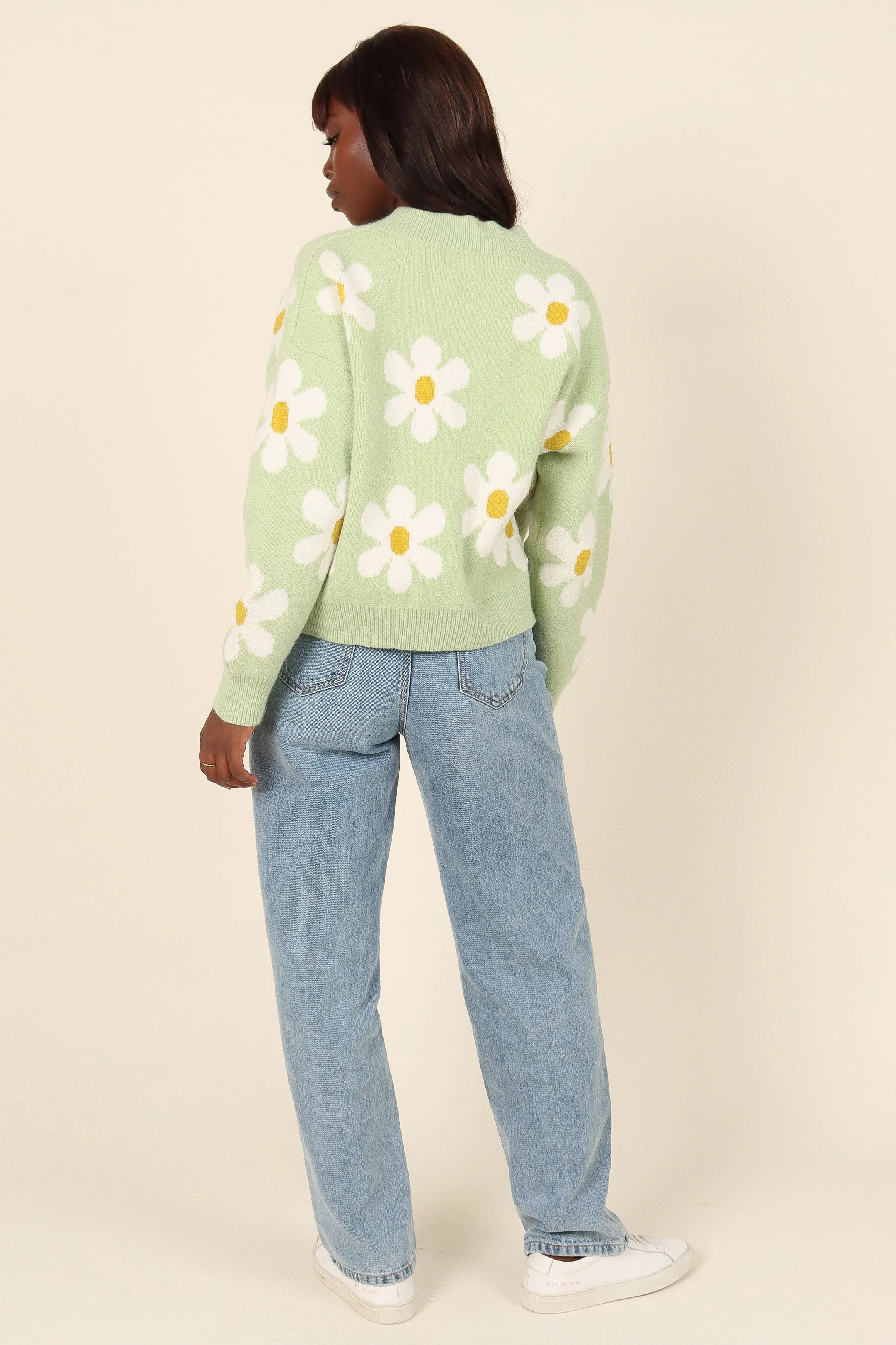 Daisy Cardigan - Green