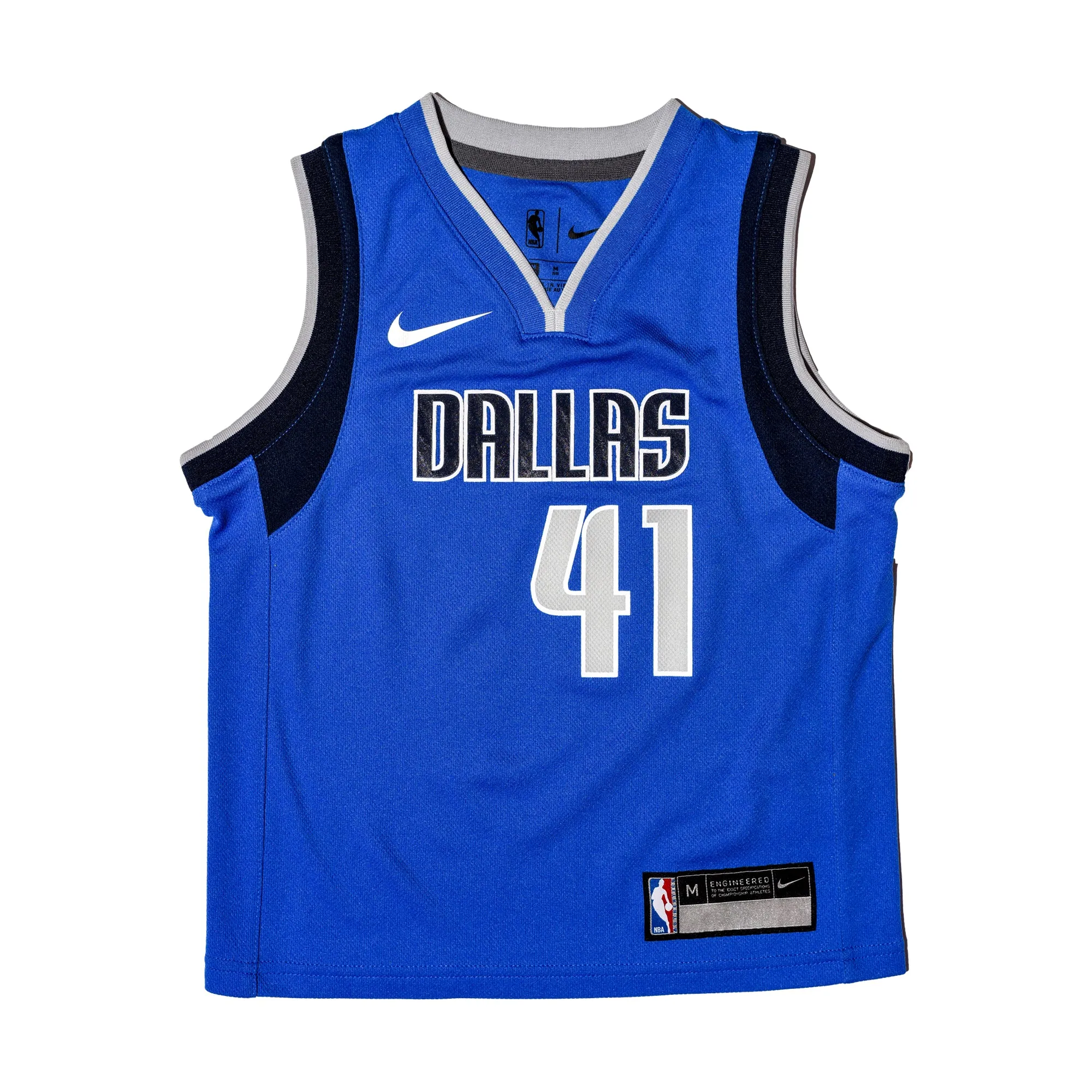 DALLAS MAVERICKS NIKE KIDS DIRK NOWITZKI ICON JERSEY