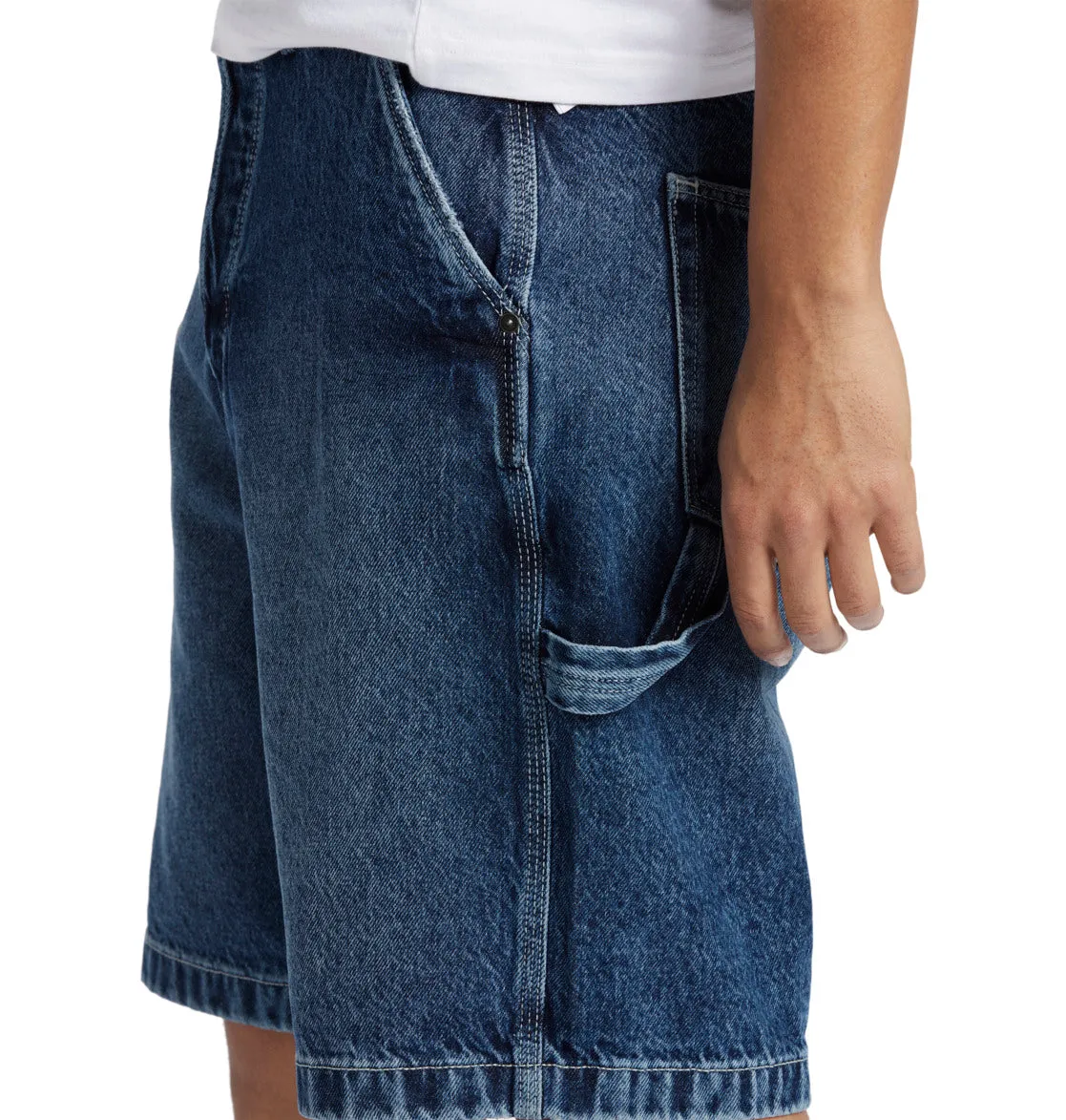 DC - CARPENTER BAGGY SHORTS 22" -  Dark Indigo