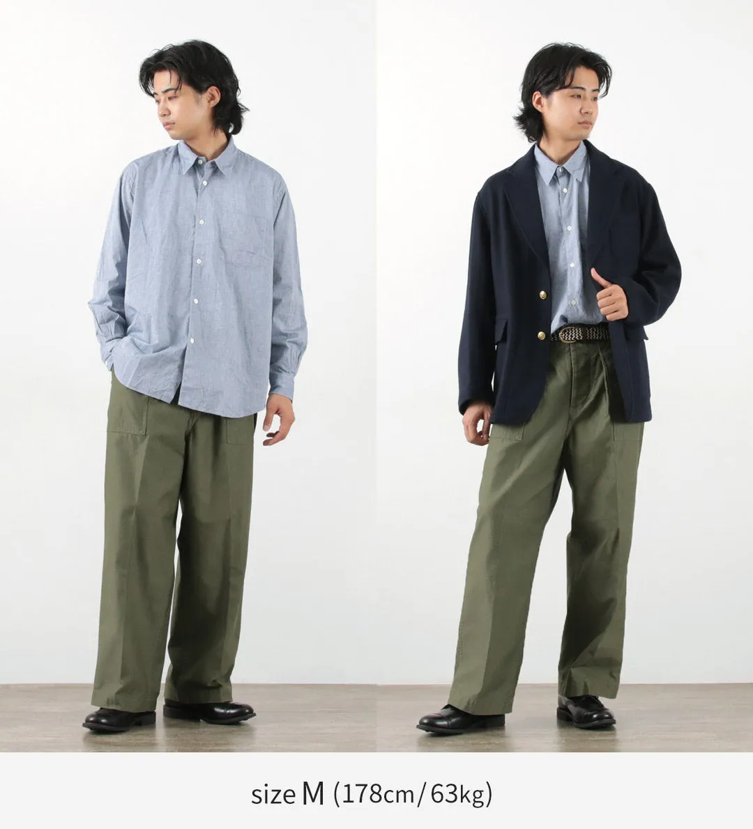 D.C.WHITE / Fatigue Wide Pants