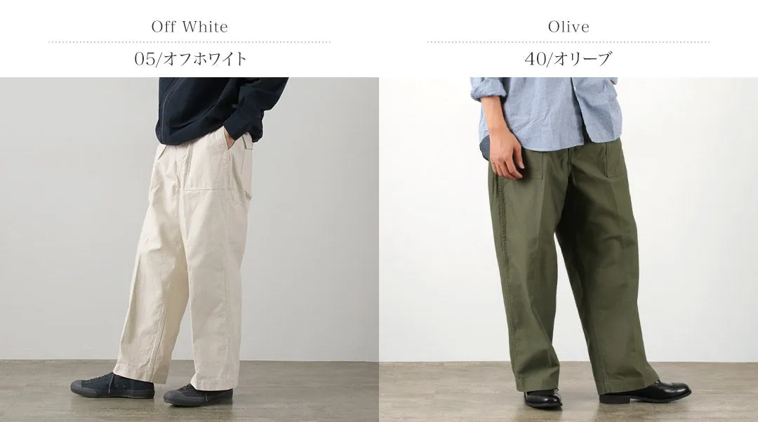 D.C.WHITE / Fatigue Wide Pants