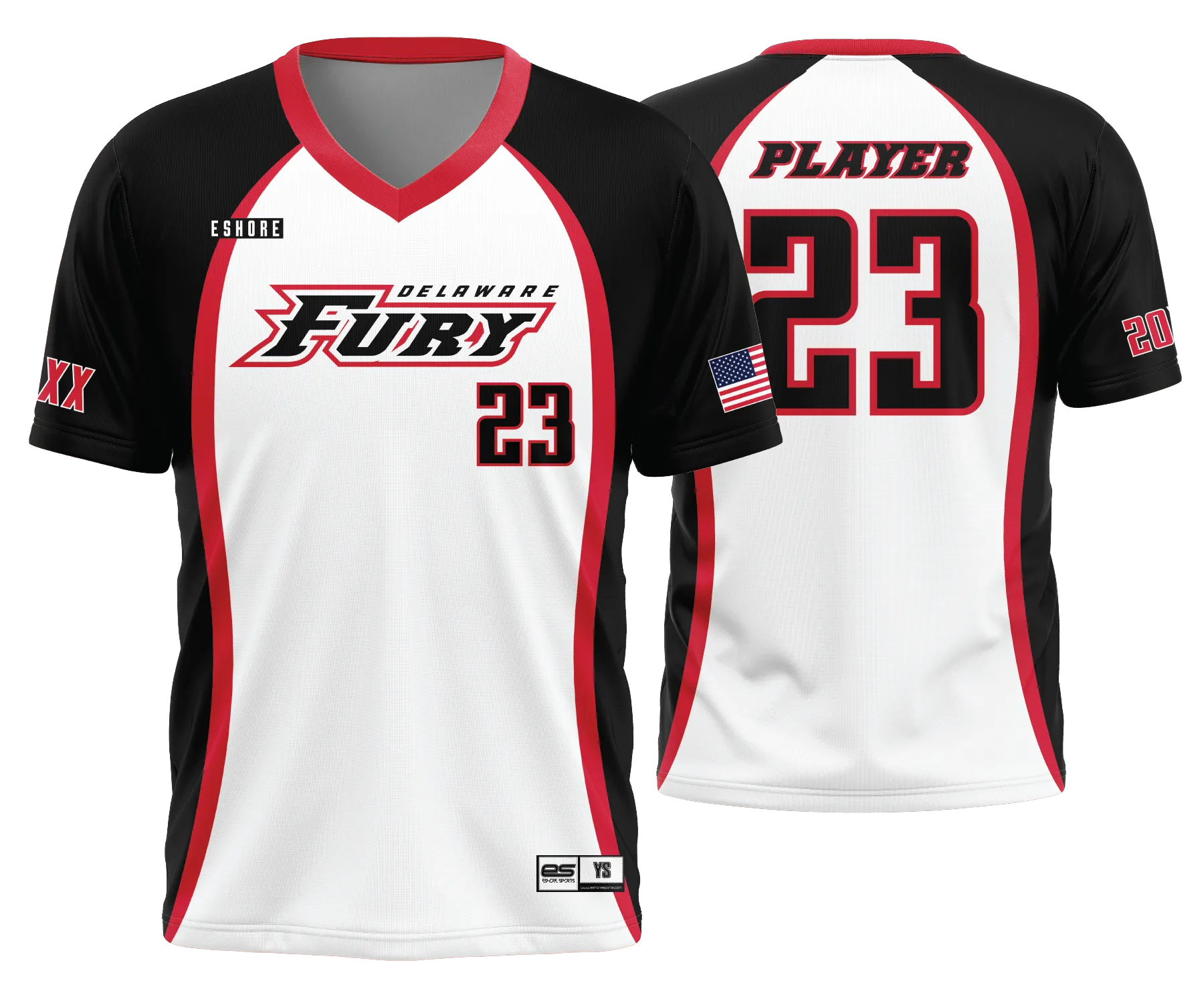 DE Fury - FDS SS Softball Jerseys