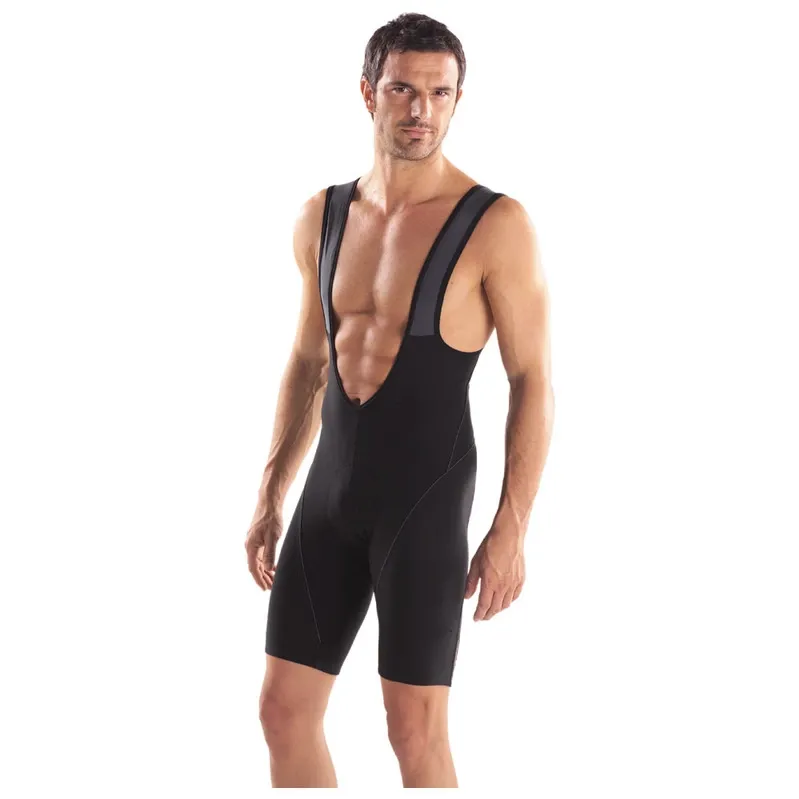 De Marchi Contour Light Bib Shorts - Small - Black