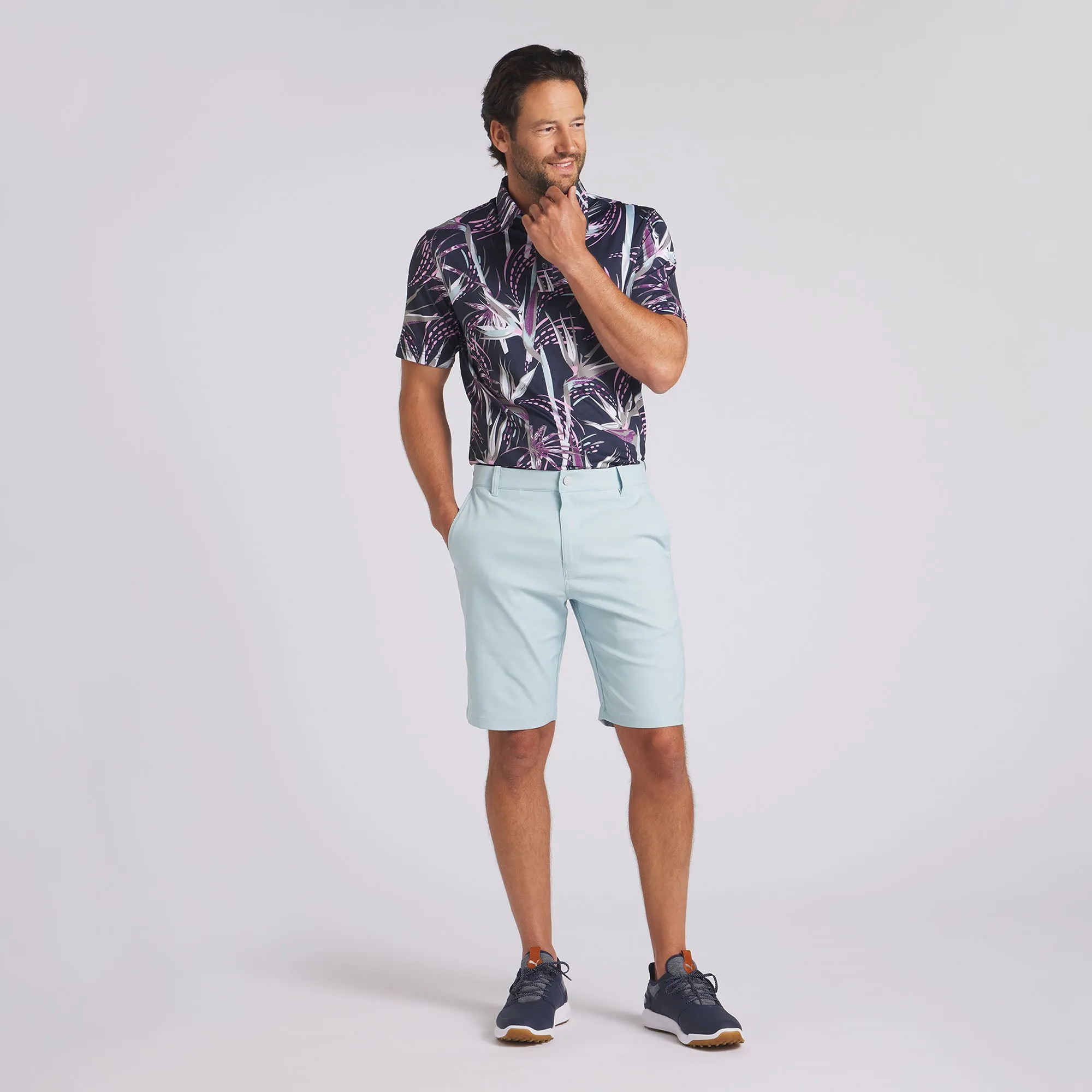 Dealer 10" Golf Shorts | Turquoise Surf