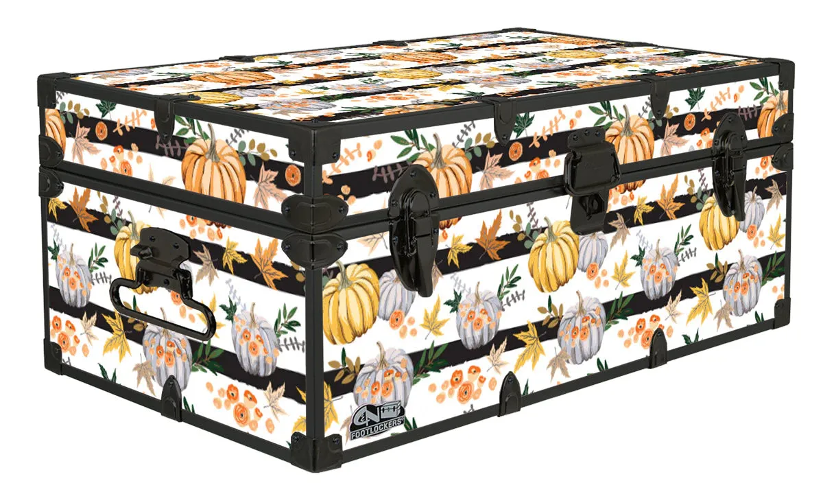 Designer Trunk - Pumpkin Striped - 32x18x13.5"