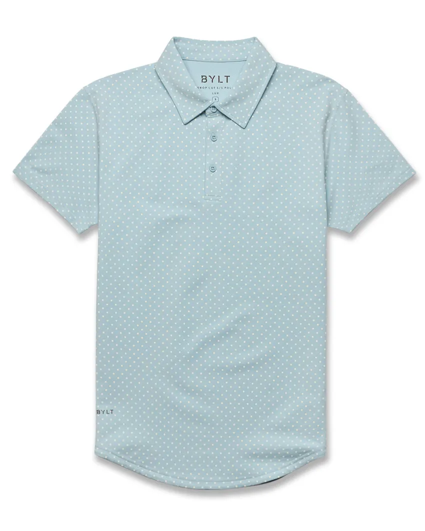 Drop-Cut: LUX Dotted Polo <!-- Size XXXL -->