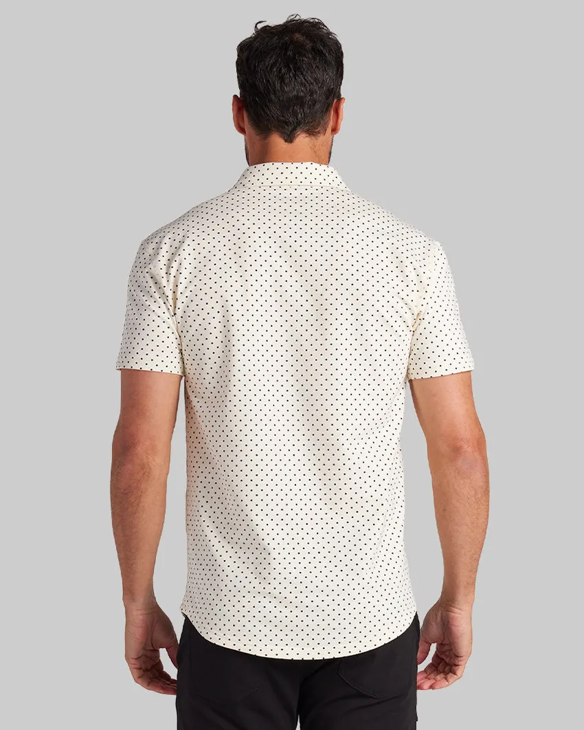 Drop-Cut: LUX Dotted Polo <!-- Size XXXL -->