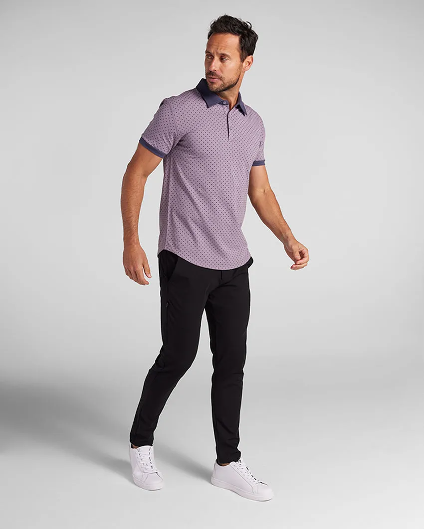 Drop-Cut: LUX Dotted Polo <!-- Size XXXL -->