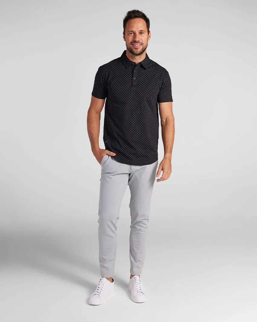 Drop-Cut: LUX Dotted Polo <!-- Size XXXL -->