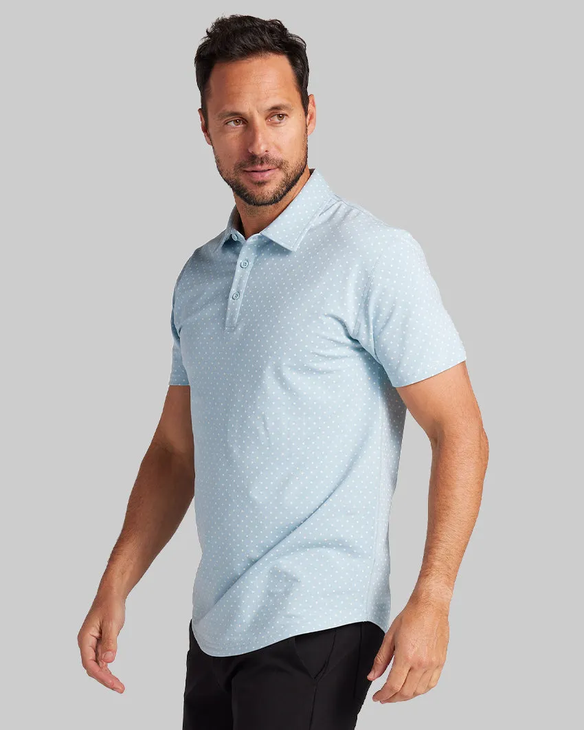 Drop-Cut: LUX Dotted Polo <!-- Size XXXL -->