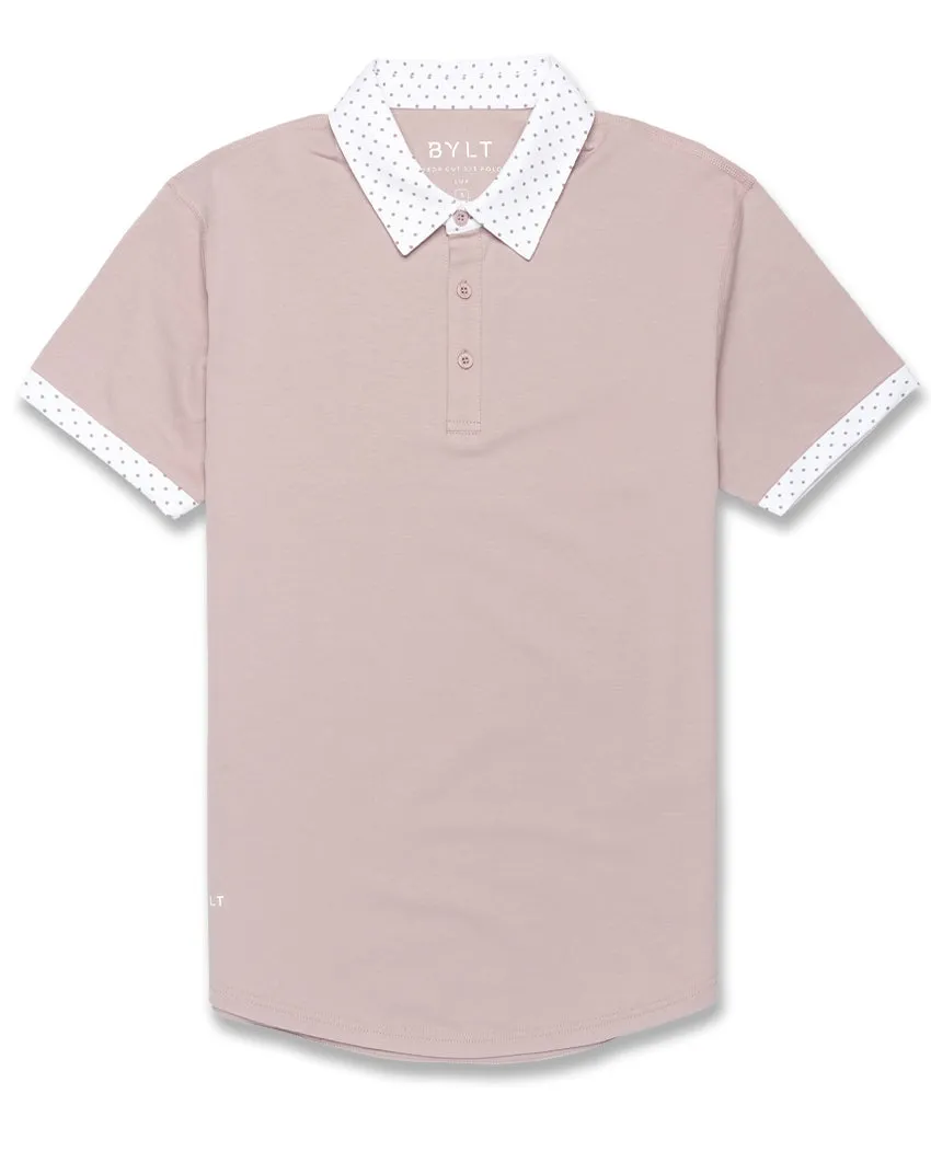 Drop-Cut: LUX Dotted Polo <!-- Size XXXL -->