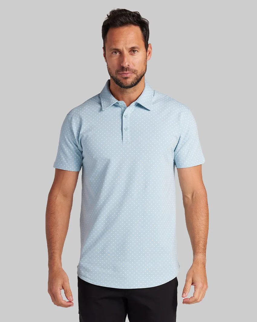 Drop-Cut: LUX Dotted Polo <!-- Size XXXL -->