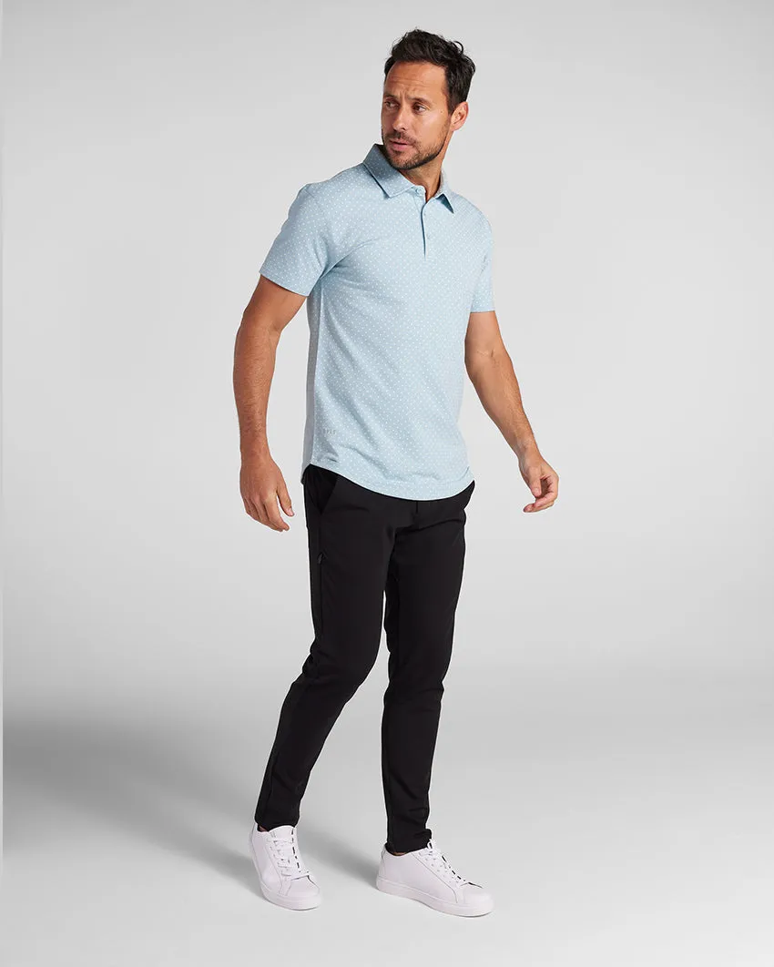 Drop-Cut: LUX Dotted Polo <!-- Size XXXL -->