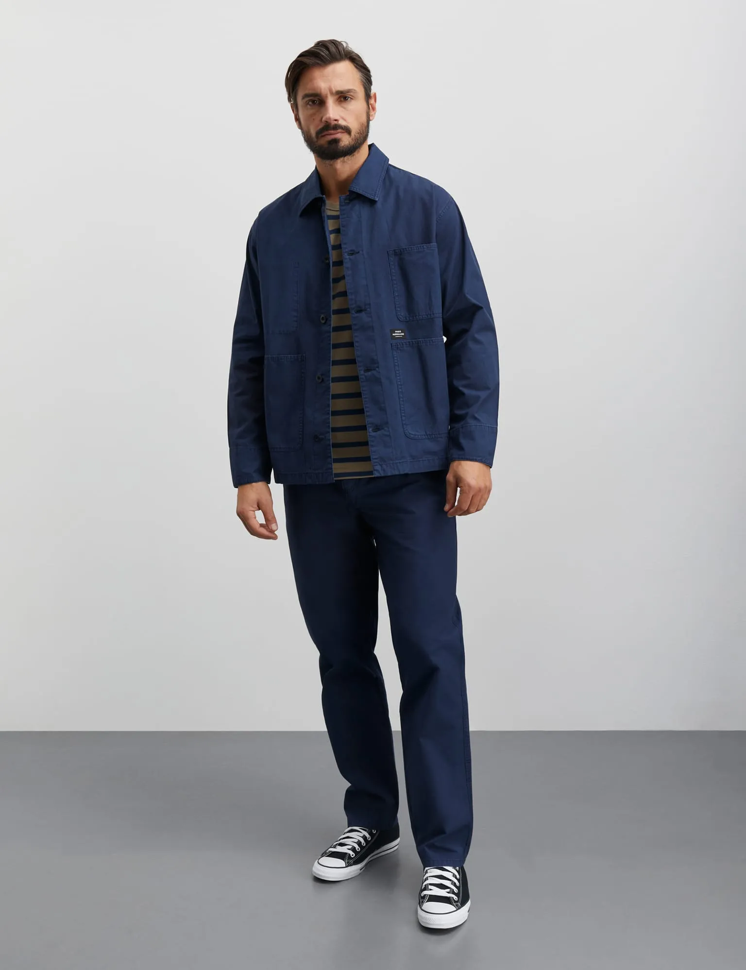 Fine Twill  Hektor Pants, Midnight Navy