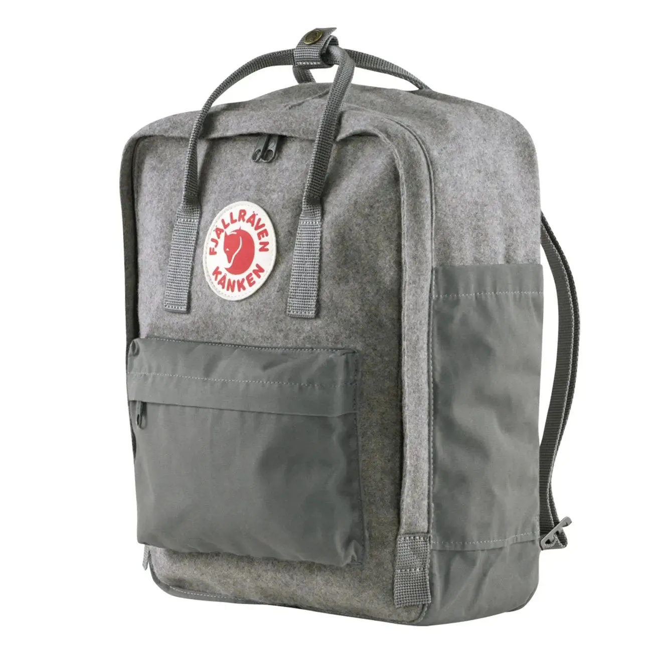 Fjallraven Kanken Re-Wool Granite Grey