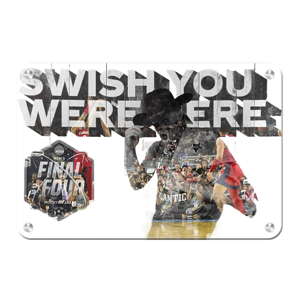 Florida Atlantic Owls - Swish You Were Here Double Exposure