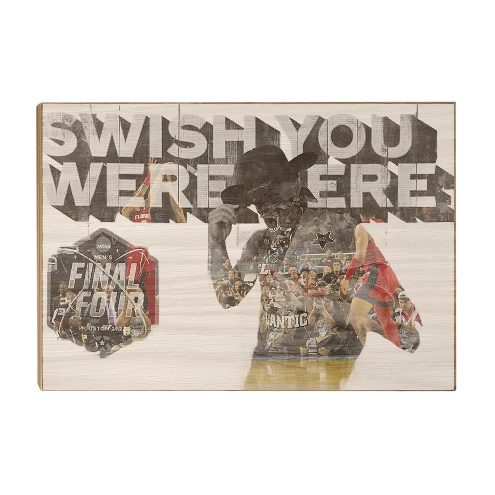 Florida Atlantic Owls - Swish You Were Here Double Exposure