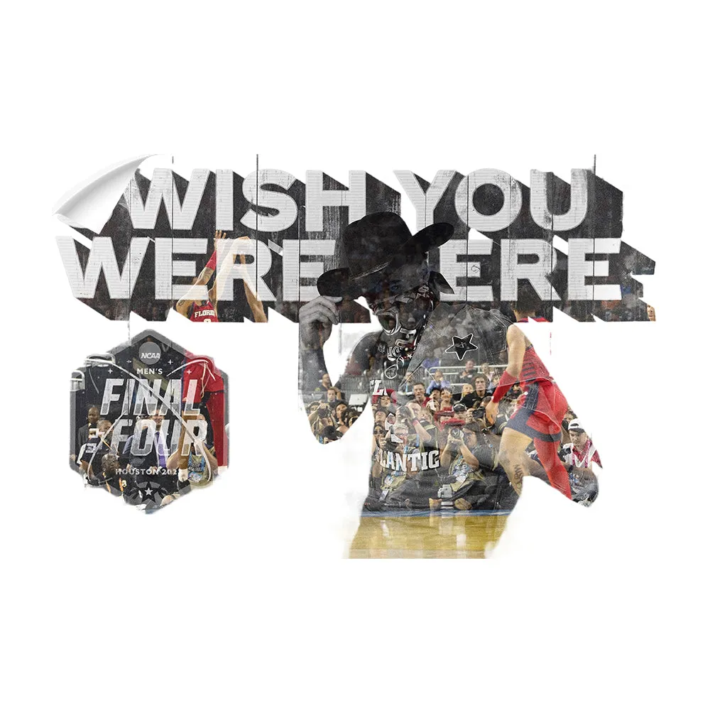 Florida Atlantic Owls - Swish You Were Here Double Exposure