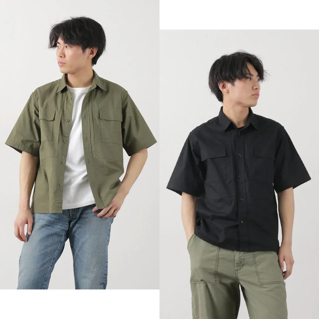 FOB FACTORY / F3499 Short sleeve field shirt