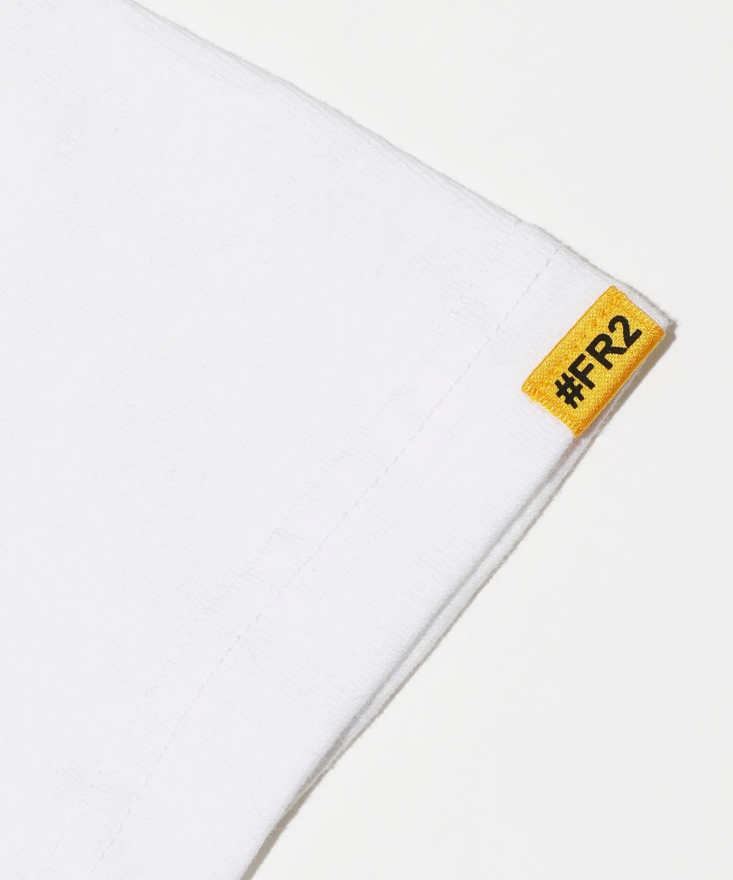 #FR2 OVAL LOGO T-SHIRT-WHITE