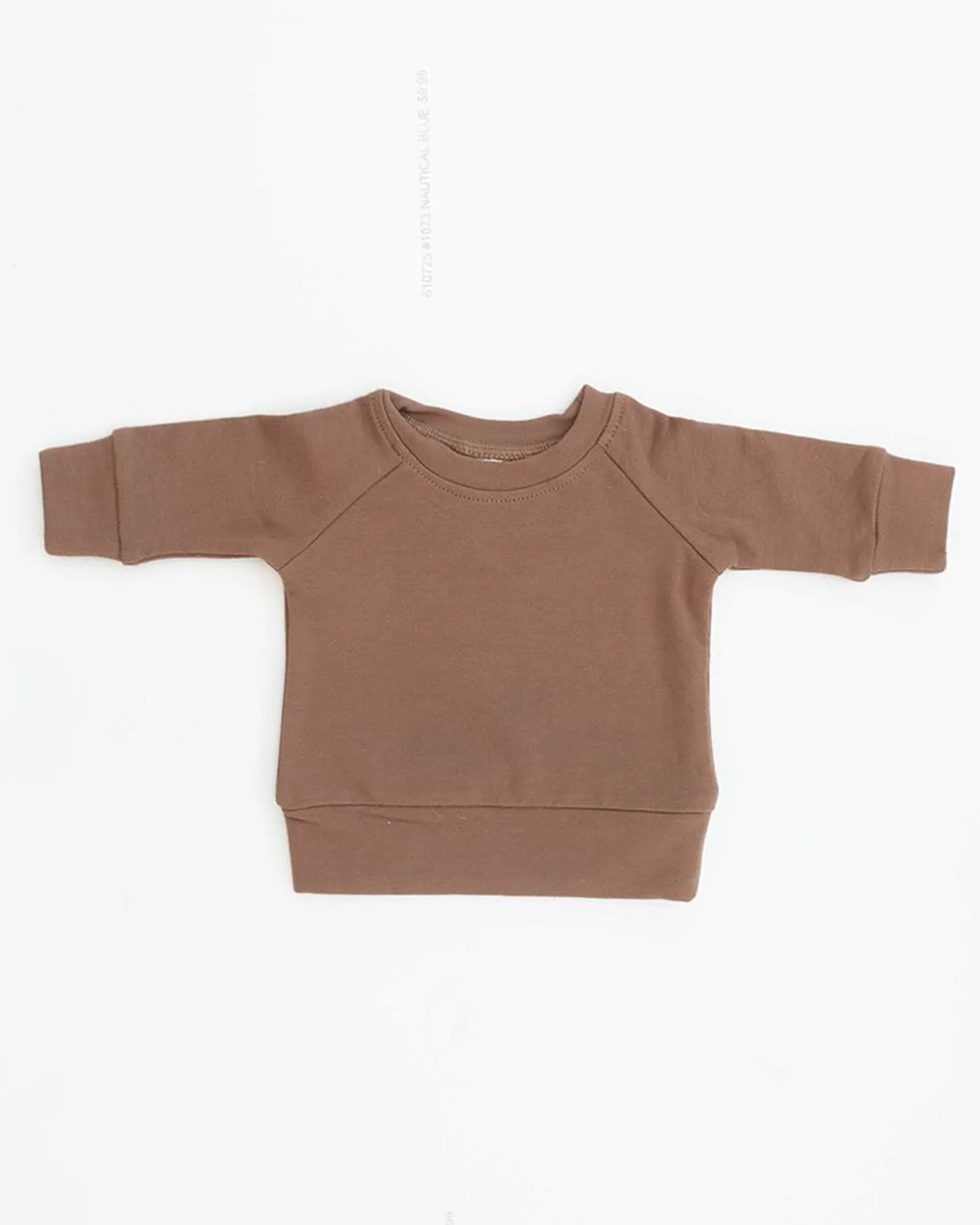 French Terry Crewneck Sweatshirt – Camel