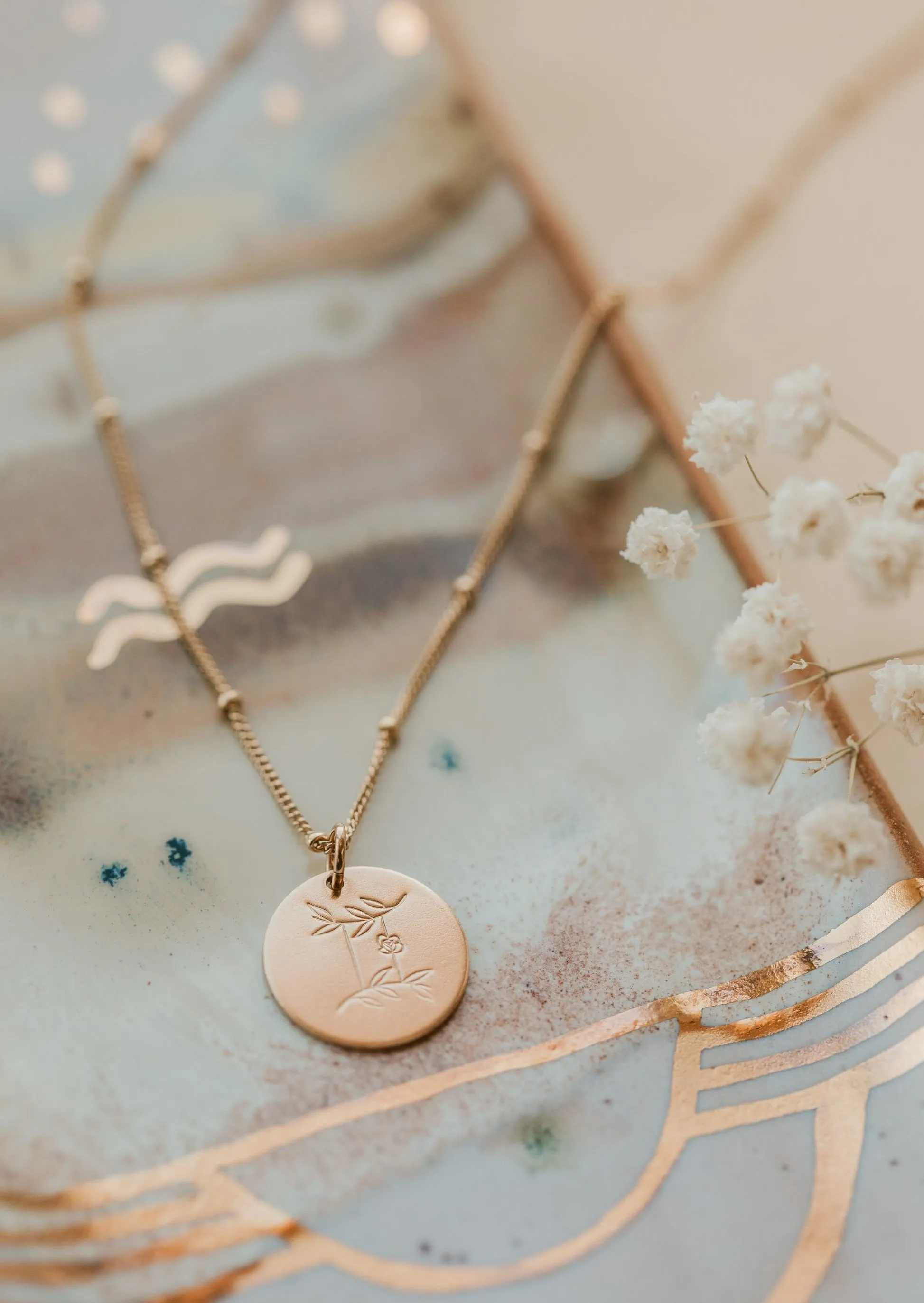 Gemini In Bloom Necklace