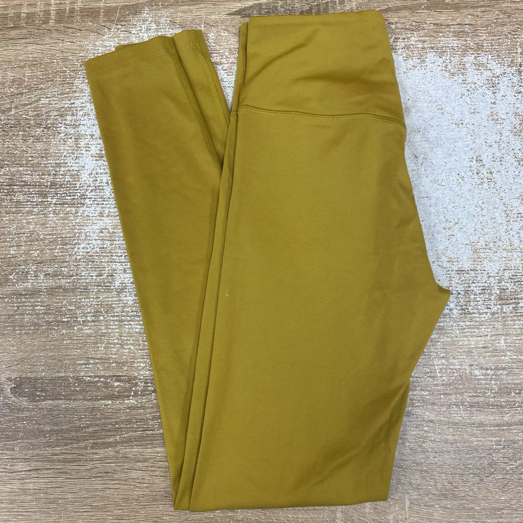 Girlfriend Collective - Women's Leggings - MSRP$110: Mustard Yellow-women-SM