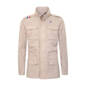 Giubbino K-Way Manfield Nylon Jersey Beige