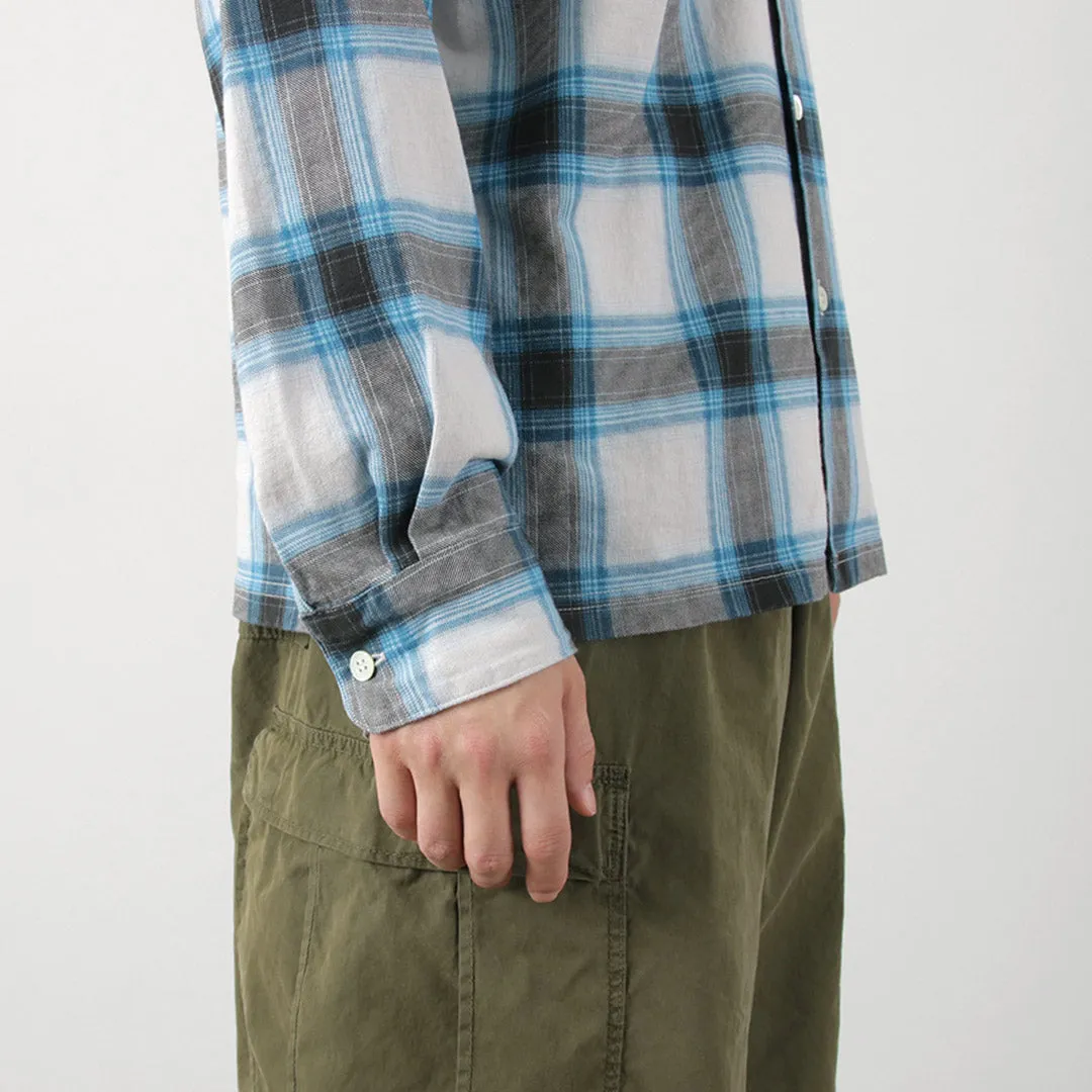 GOOD ON / Ombre Long Sleeve Open Shirt