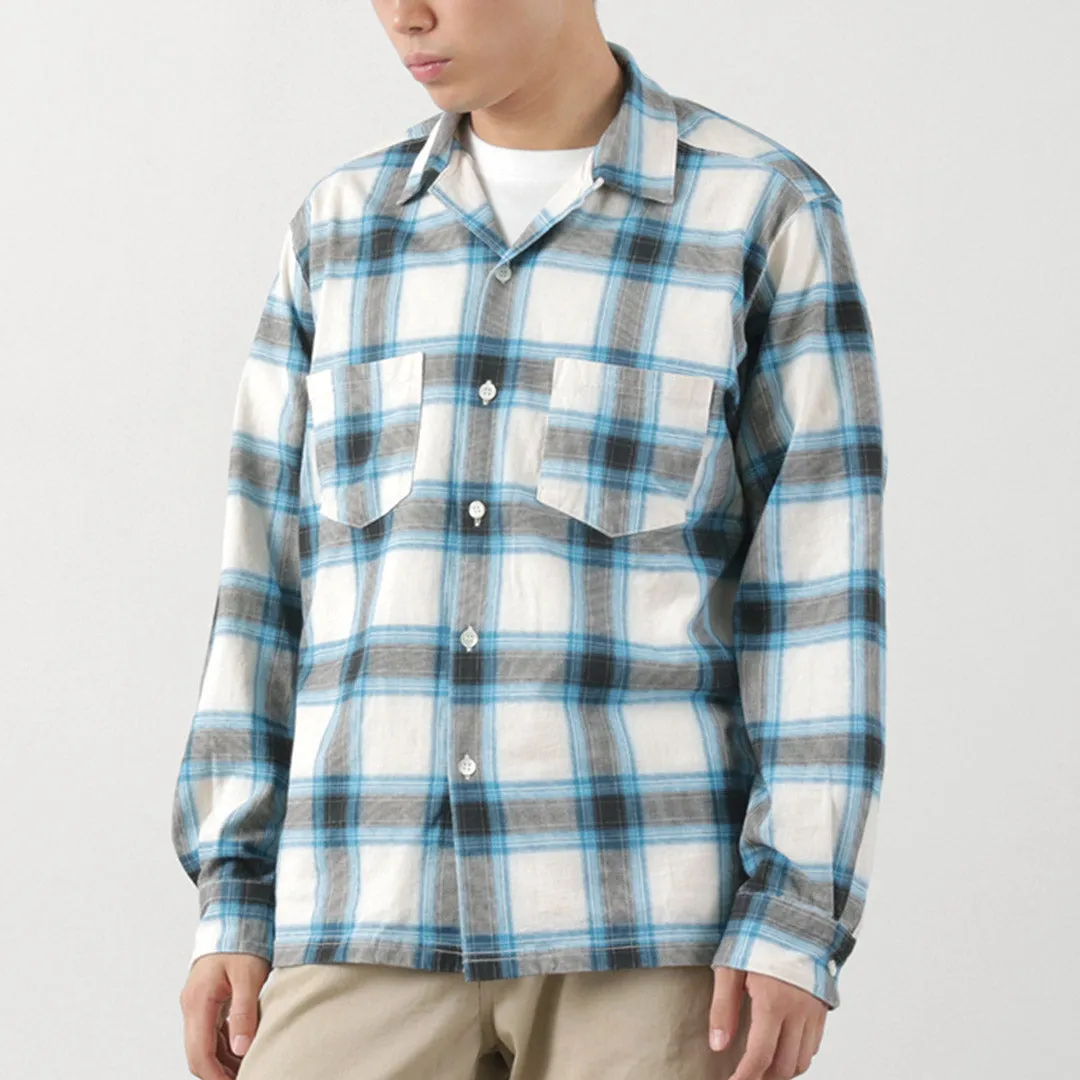 GOOD ON / Ombre Long Sleeve Open Shirt