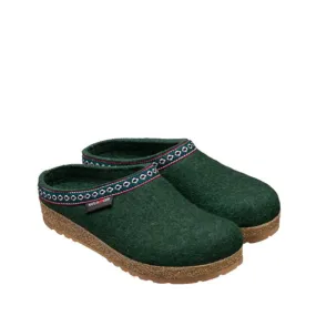 HAFLINGER PANTOFOLA GRIZZLY FRANZL 711001035 VERDE