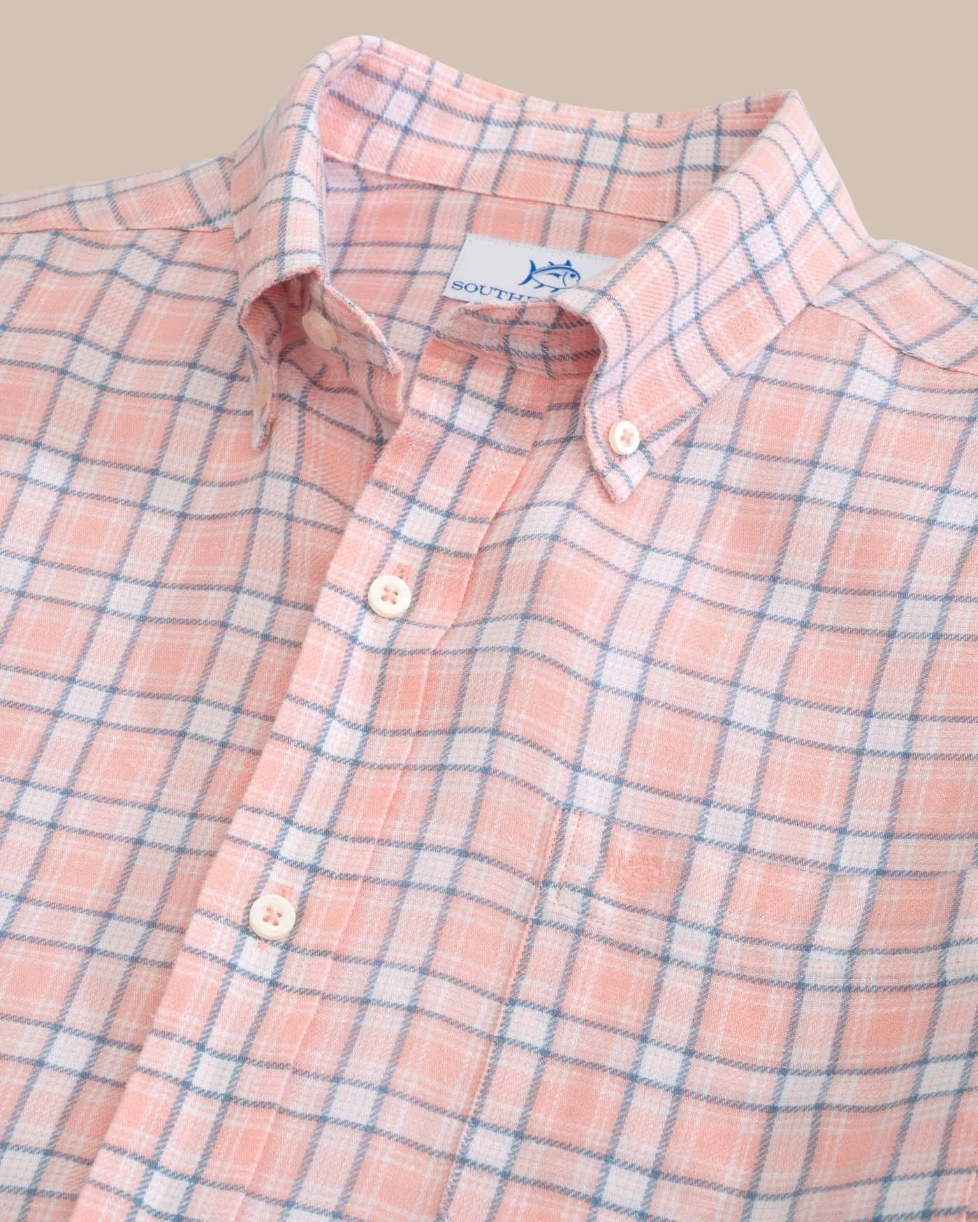 Headland Conestee Plaid Long Sleeve Sport Shirt