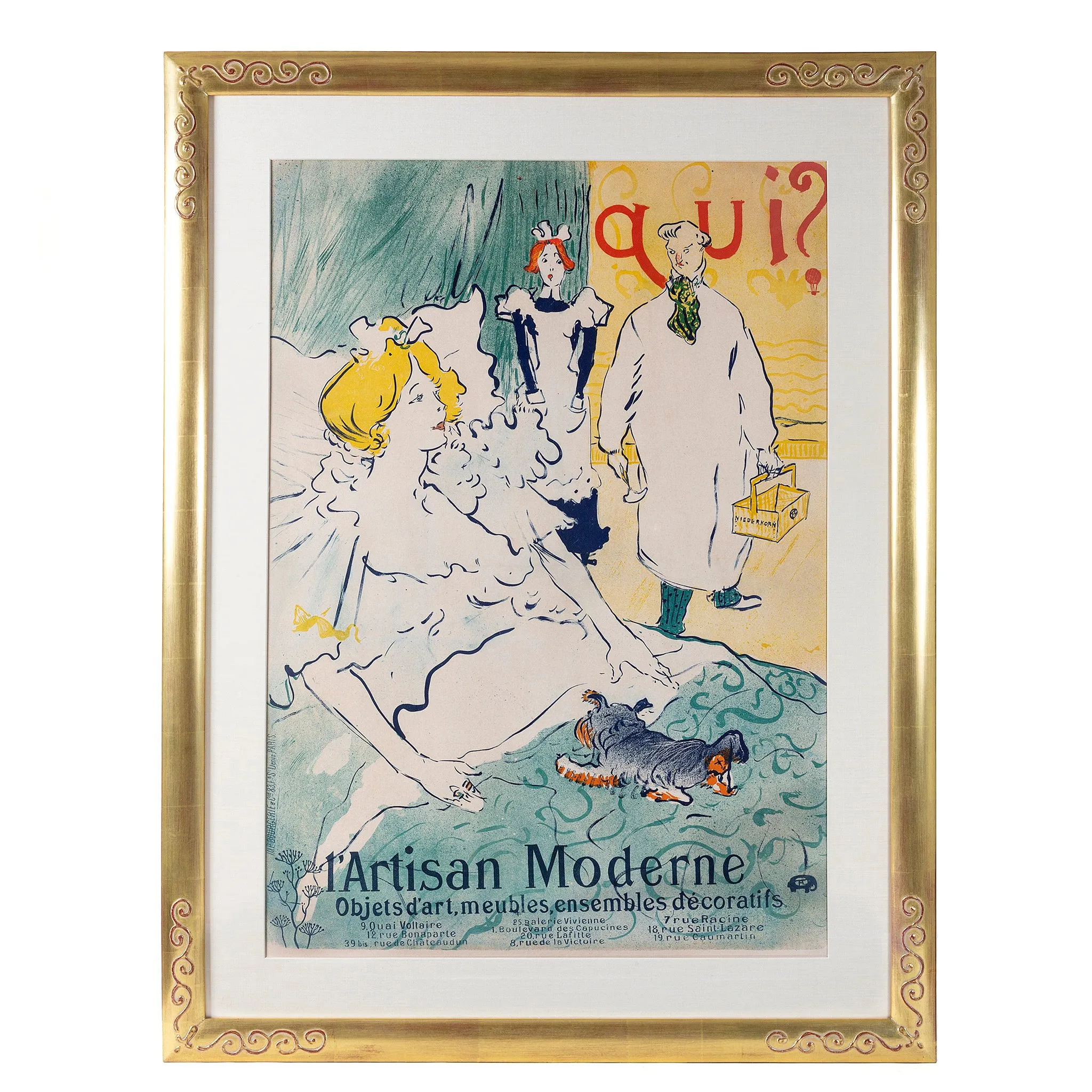 Henri de Toulouse-Lautrec "L'Artisan Moderne" Lithograph