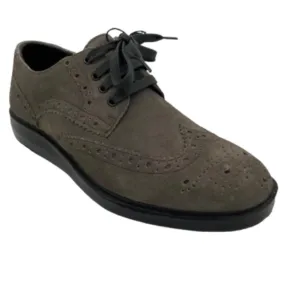 IGI&CO - Art. 47713- polacchino uomo colore grigio- tessuto camoscio