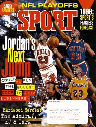 January 1996 Sport Cover (Michael Jordan, Chicago Bulls)