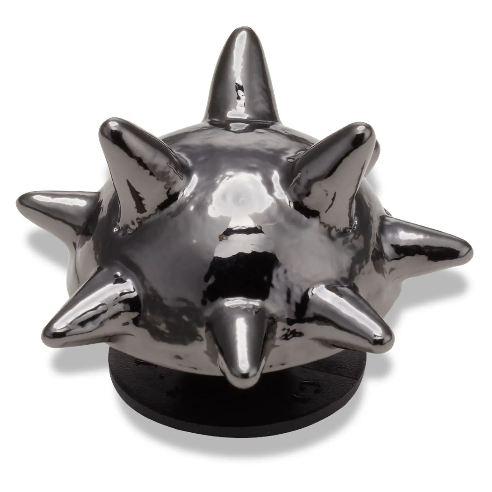 Jibbitz Unisex Black Spikey Dome Joyería