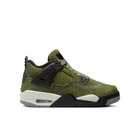 Jordan - Boy - GS Retro 4 SE Craft - Olive/Vanilla/Khaki