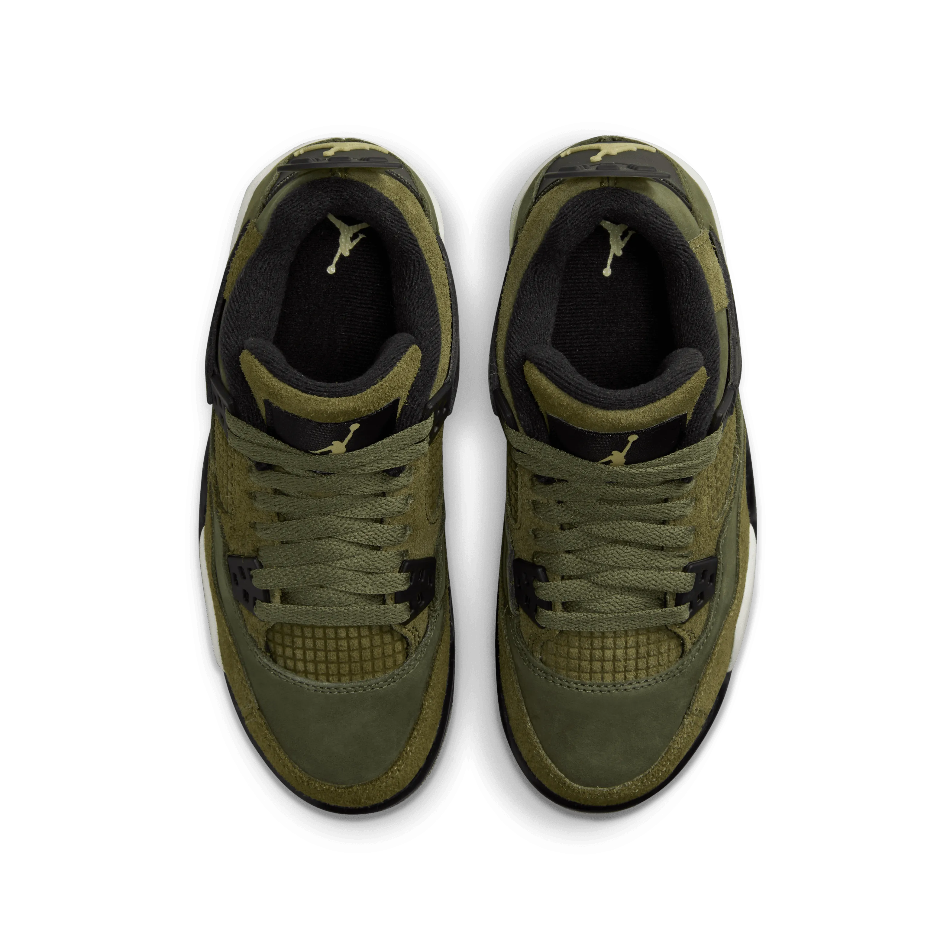 Jordan - Boy - GS Retro 4 SE Craft - Olive/Vanilla/Khaki