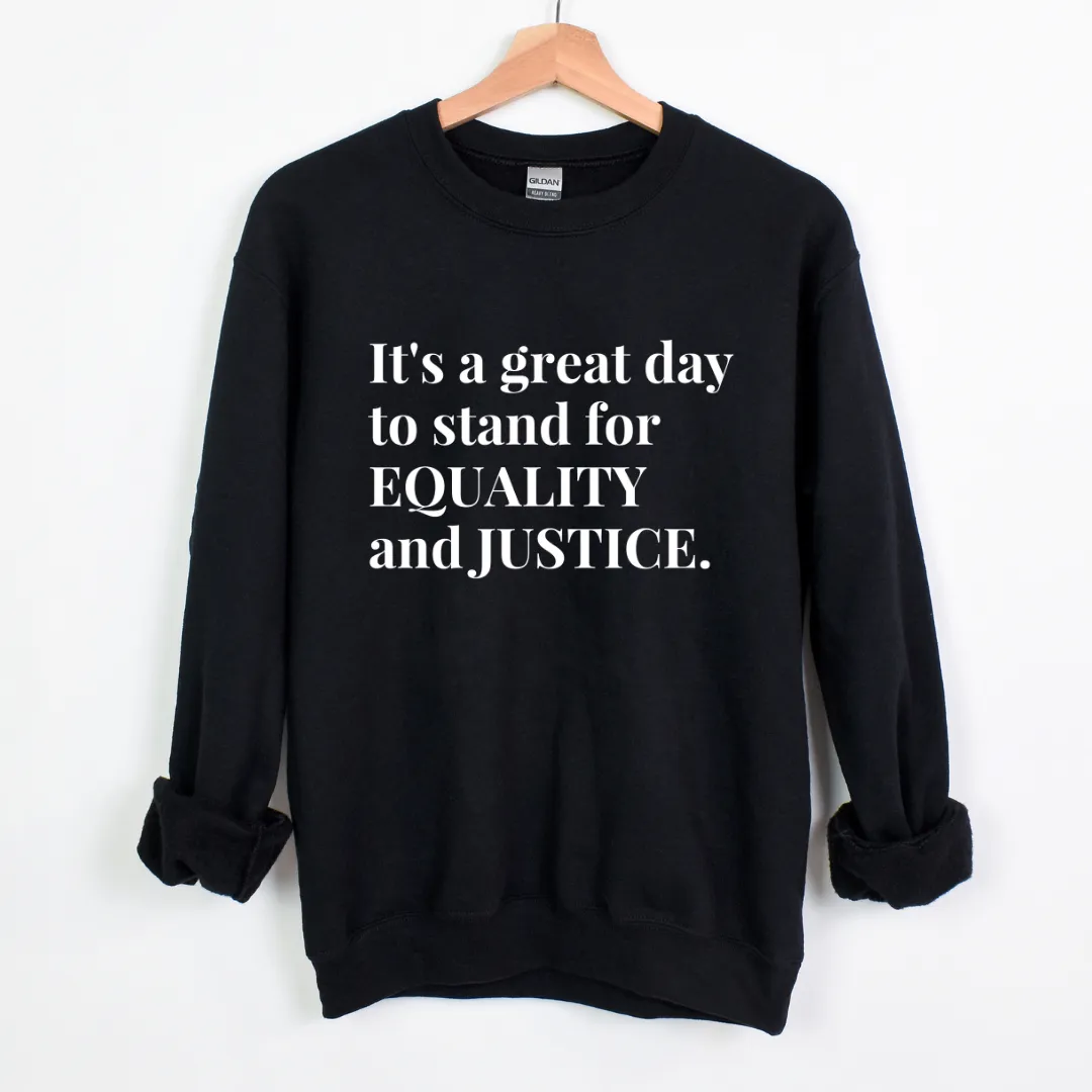 Justice Unisex Sweatshirt