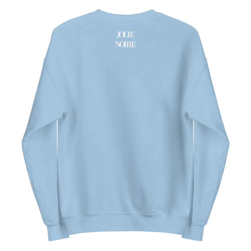 La Fleur Sweatshirt- Light Blue