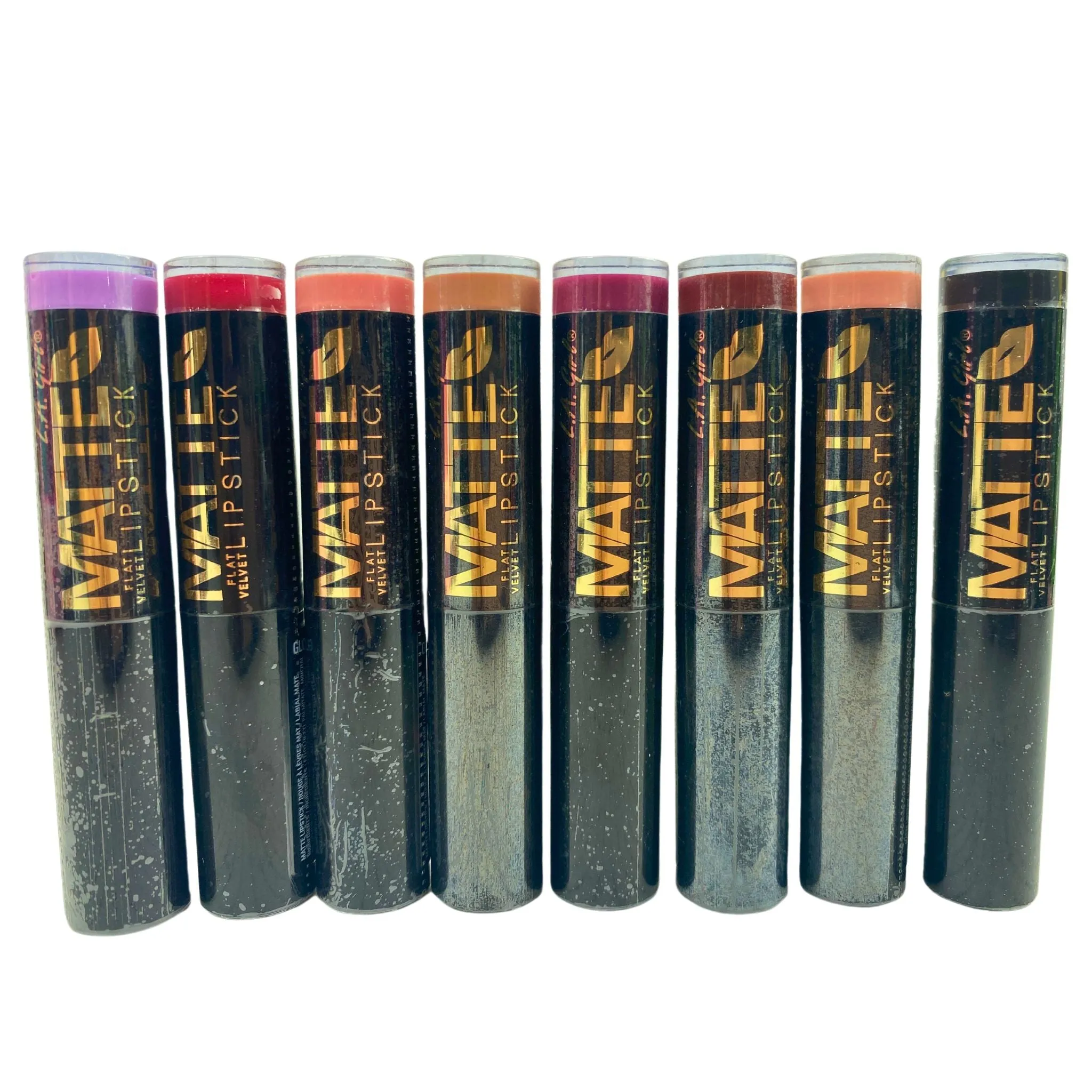 LA Girl Matte Flat Velvet Lipstick Assorted Mix (50 Pcs Lot)