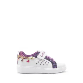 LELLI KELLY SNEAKERS LKAA 3810 GIOIELLO BIANCO VIOLA GLITTER