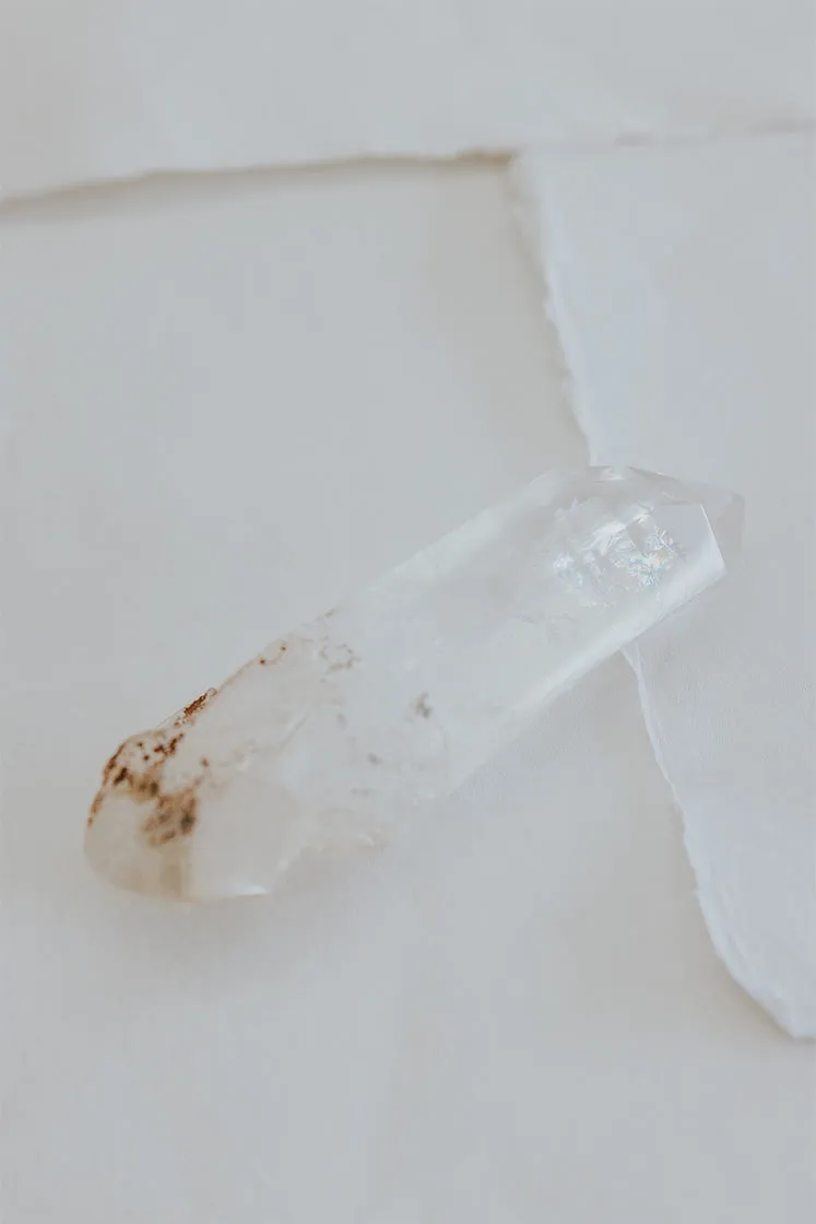 Lemurian Quartz Crystal