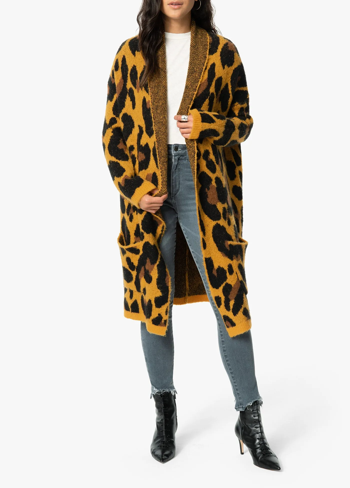 LEOPARD CARDIGAN