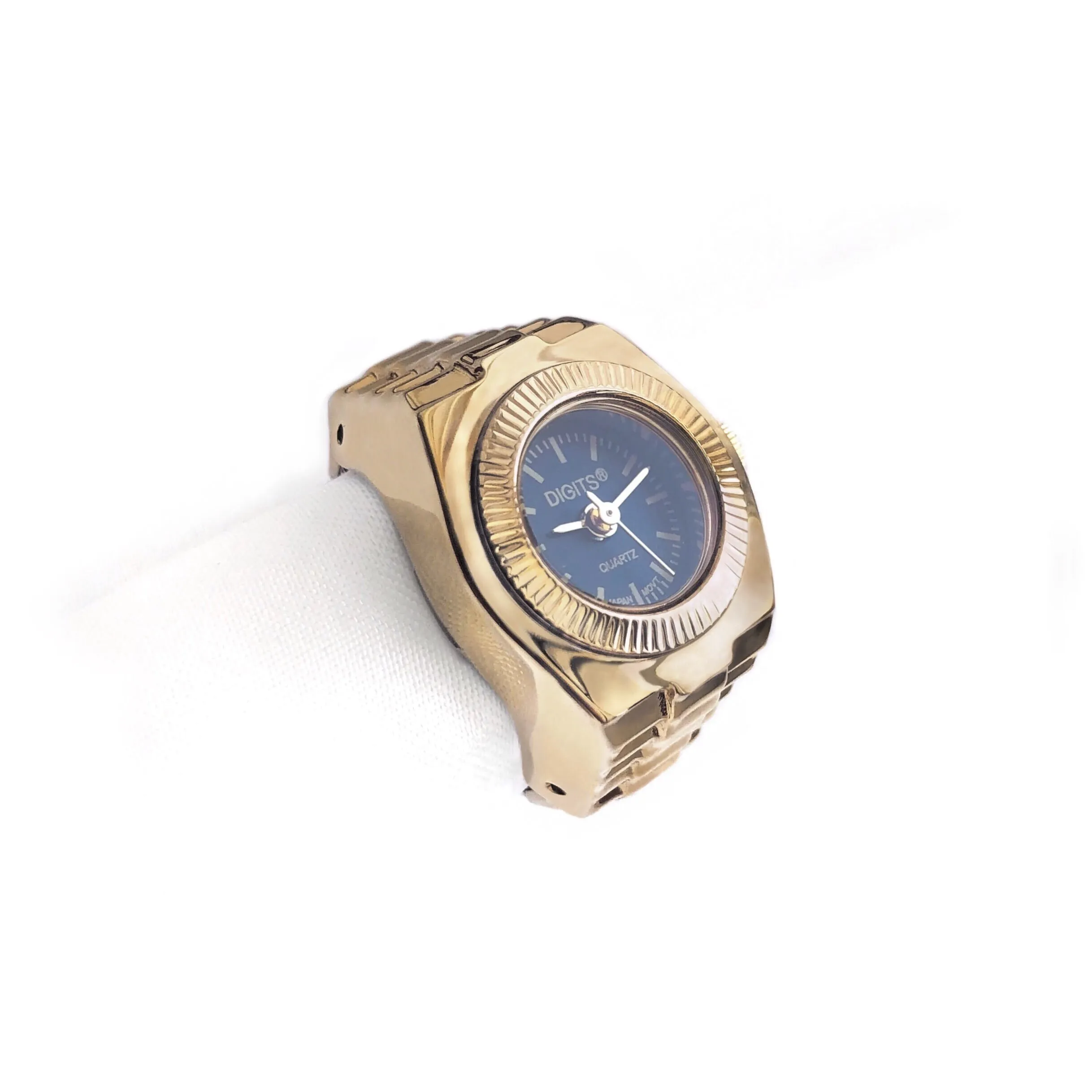 Lunar Sphere Ring Watch in Gold