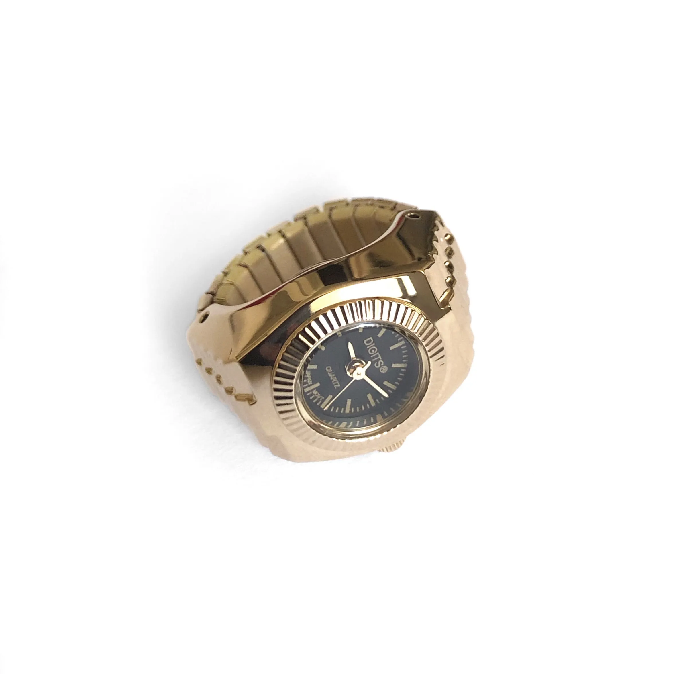 Lunar Sphere Ring Watch in Gold