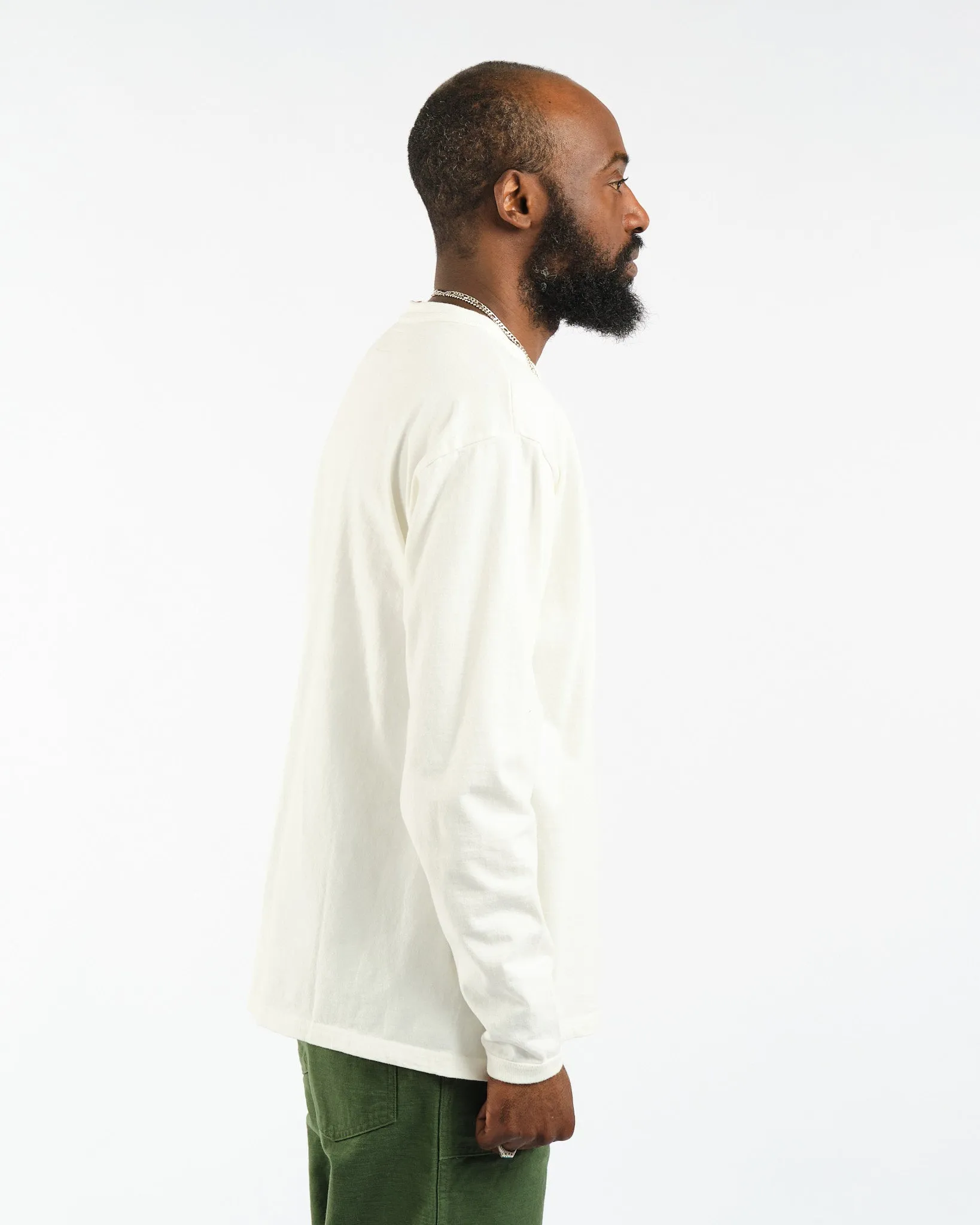 Makaha LS T-Shirt Off White